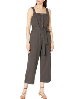 Button Front Jumpsuit Lucky Brand