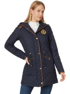 Женский Пуховик LAUREN Ralph Lauren Recycled Anorak Quilt 35.5" LAUREN Ralph Lauren