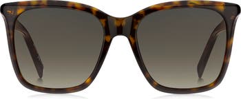 Солнцезащитные очки прямоугольной формы с градиентом 56 мм Givenchy