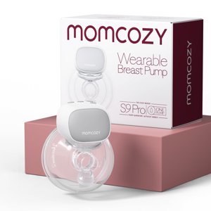 Momcozy S9 Pro Wearable Breast Pump, Hands Free Electric Breast Pump of LED Display 24mm Gray Momcozy