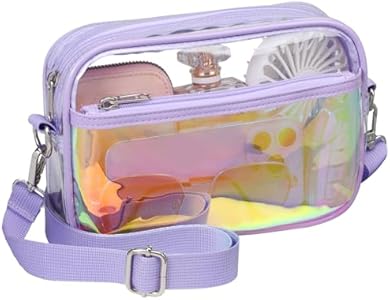 Сумка кросс-боди PACKISM Clear Purses для женщин, одобренная для стадионов PACKISM