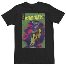 Большой &усилитель; Винтажная футболка с комиксами Tall Star Trek Original Series Voodoo Nickelodeon