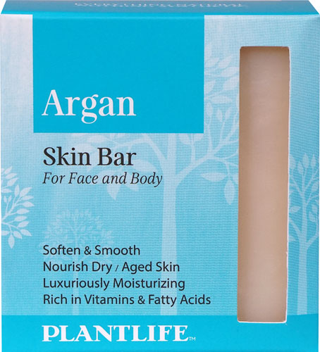 Мыло Plantlife Skin Bar Argan для лица и тела - 4 унции Plantlife