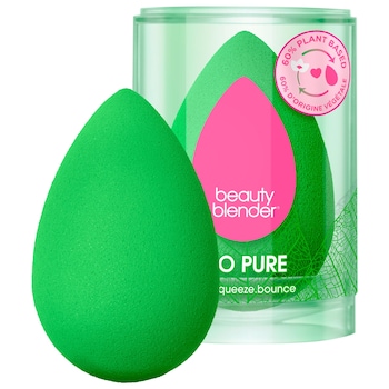 Biopure Устойчивая зеленая губка для макияжа Beautyblender
