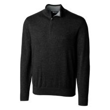 Cutter & Buck Lakemont Tri-Blend Mens Big and Tall Quarter Zip Pullover Sweater Cutter & Buck