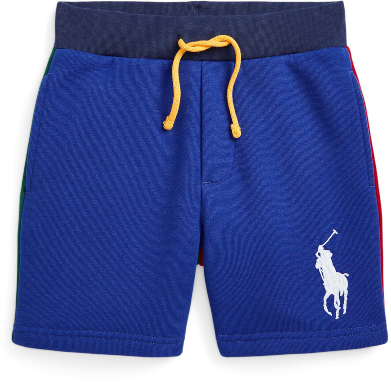 Флисовые шорты с цветными блоками Big Pony (Little Kids) Polo Ralph Lauren
