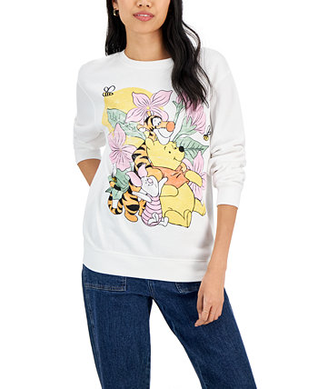 Толстовка с цветочным графическим принтом Winnie The Pooh для юниоров Disney