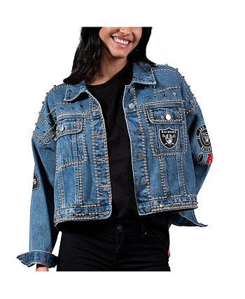 Женская джинсовая куртка Las Vegas Raiders G-III G-III