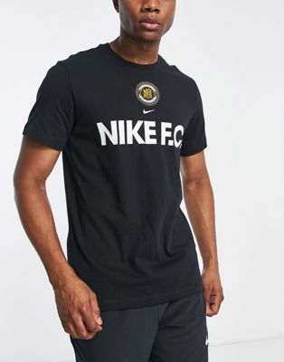Nike Football printed t-shirt in black Nike Football