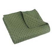 Levtex Home Cross Stitch Quilted Throw Levtex