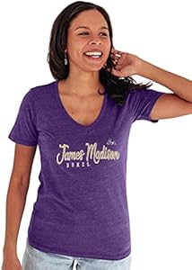 Blue 84 Women's Premium V-Neck Tri Blend T Shirt Blue 84