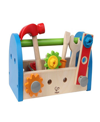 Детский деревянный ящик для инструментов Fix It, игровой набор Hape