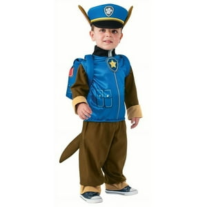 Nickelodeon Paw Patrol Chase Boy's Halloween Fancy-Dress Costume for Toddler, 3T-4T Nickelodeon