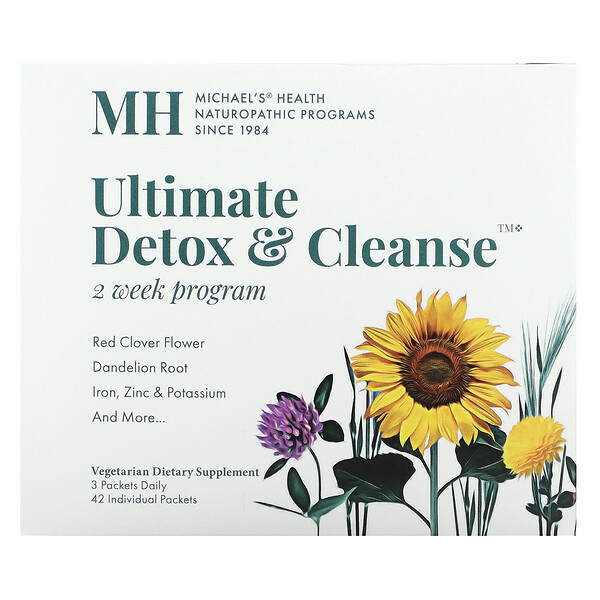 Ultimate Detox & Cleanse, 42 пакетика Michael's Naturopathic