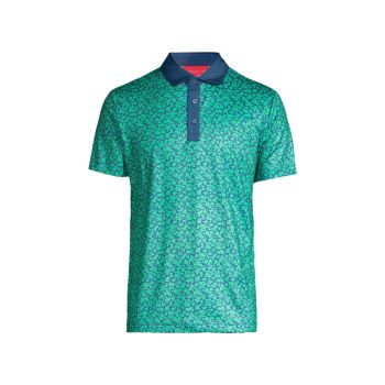 Sutton Stretch-Knit Polo Shirt REDVANLY