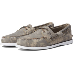 Мужские туфли Sperry A/O 2-Eye Nubuck с 360° системой шнуровки и нескользящей подошвой Sperry