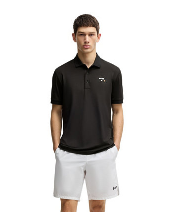 Men's Paddy Stretch-Pique Regular-Fit Polo Boss