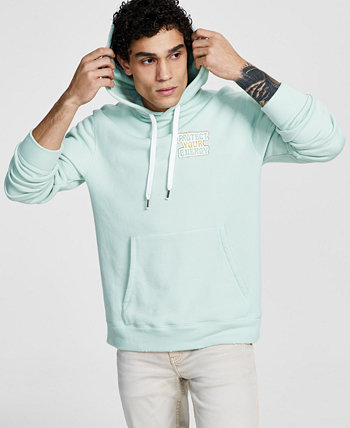 Men's Classic-Fit Printed French Terry Hoodie Chaser