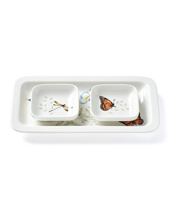 Набор тарелок для суши Butterfly Meadow из 3 частей Lenox