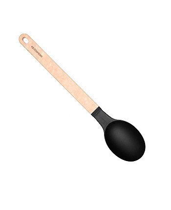 Нейлоновая средняя ложка серии Gourmet с черной ручкой, 13,25 дюйма Epicurean