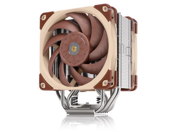 Noctua NH-U12A, Premium CPU Cooler with High-Performance Quiet NF-A12x25 PWM Fans (120mm, Brown) Noctua