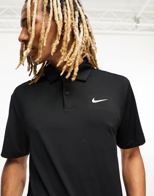 Черная футболка-поло Nike Golf Dri-FIT Nike