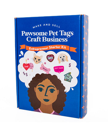 Pawsome Pet Tags Business in a Box Craft Kit Kids Crafts