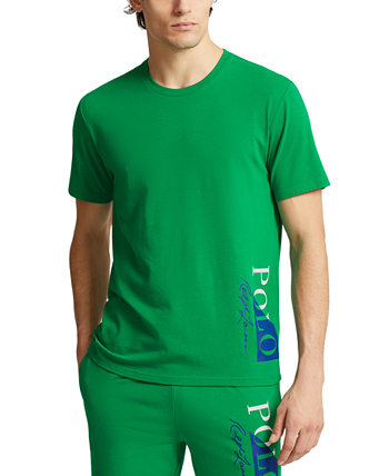 Men's Exclusive Logo Crewneck Sleep Shirt Polo Ralph Lauren