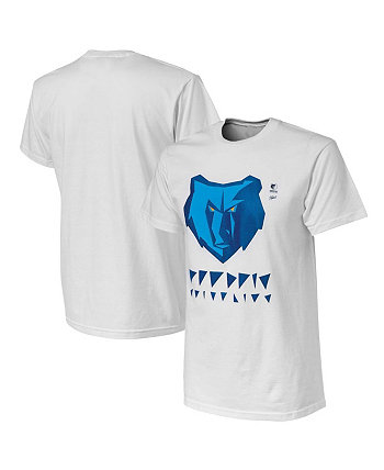 Мужская футболка NBA x Naturel White Memphis Grizzlies No Caller ID NBA Exclusive Collection