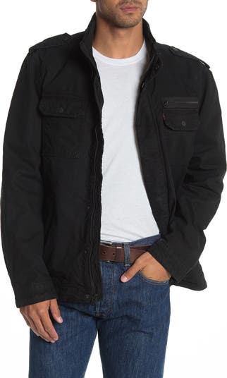 Куртка в стиле милитари из плотной ткани с капюшоном LEVI'S
