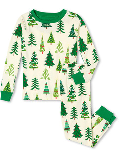 Пижамный комплект Christmas Tees, светящийся в темноте (для малышей/малышей/больших детей) Hatley Kids
