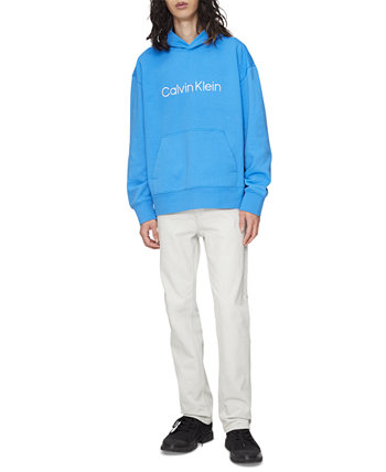 Мужская худи свободного кроя Standard Logo Terry с капюшоном Calvin Klein