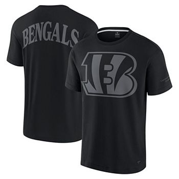 unisex Футболки Fanatics Черная Футболка Cincinnati Bengals Elements Iconic Fanatics