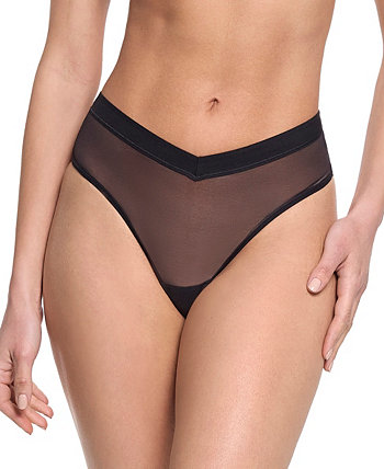 Women's Mesh High Cut Thong Hanky Panky