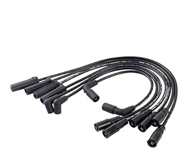 Ignition Spark Plug Wires 7mm (7PC Set) for 2002-2006 Chevy Silverado 1500 GMC Sierra 1500 V6 4.3L Bode-man