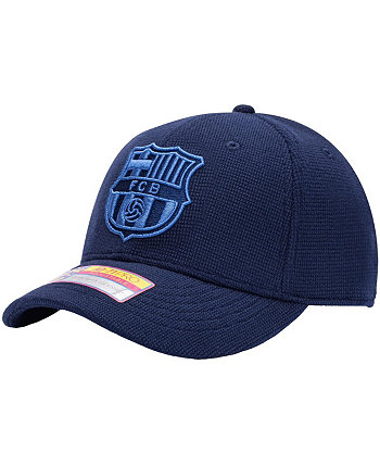 Мужская темно-синяя регулируемая кепка Barcelona Club Pro Fan Ink