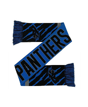 Мужской и женский двусторонний тематический шарф Carolina Panthers FOCO