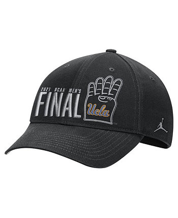 Мужская черная мужская баскетбольная шляпа UCLA Bruins 2021 NCAA March Madness Final Four Bound L91 Регулируемая шляпа Jordan