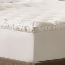 Serta® Down Antimicrobial Illusion Pillowtop Mattress Topper Serta