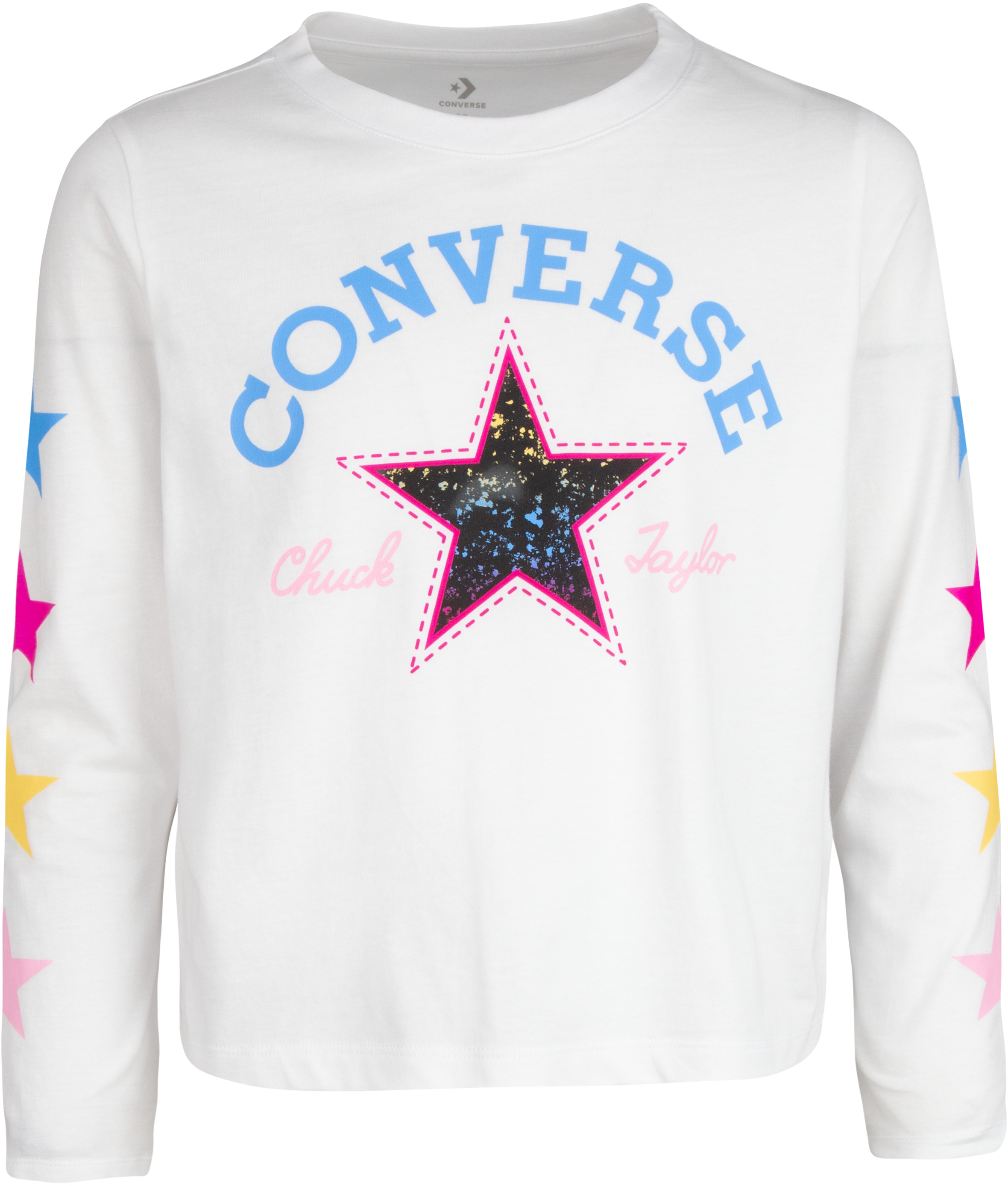 Раздвинутая футболка с длинными рукавами (для больших детей) Converse Kids