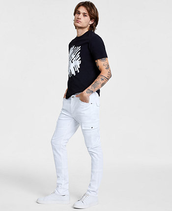 Мужские джинсы-карго скинни, созданные для Macy's INC International Concepts