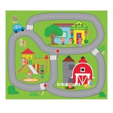 Игровой коврик Cocomelon Megamat Roads с игрушкой Unbranded