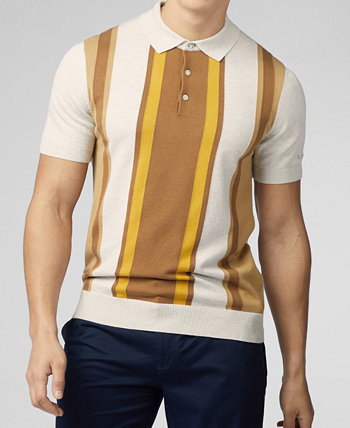 Мужская футболка-поло Ben Sherman с вертикальными полосами Ben Sherman