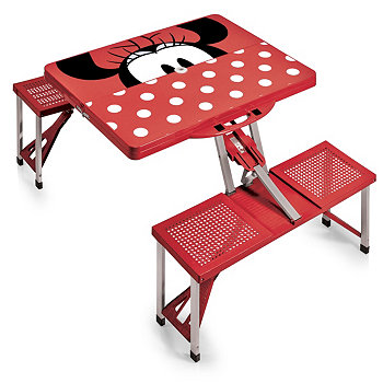 Oniva® by Disney's Minnie Mouse Picnic Table Портативный складной столик с сиденьями Disney