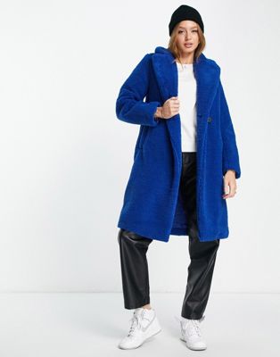 Синее пальто борг New Look New Look