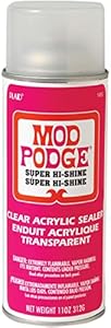 Mod Podge Acrylic Sealer (11-Ounce), 1450 Super Gloss Mod Podge