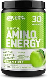 Amino Energy - Предтренировочный комплекс с зелёным чаем и аминокислотами, 30 порций Optimum Nutrition