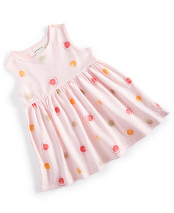 Baby Girls Painted Sun Sleeveless Dress, Created for Macy's First Impressions