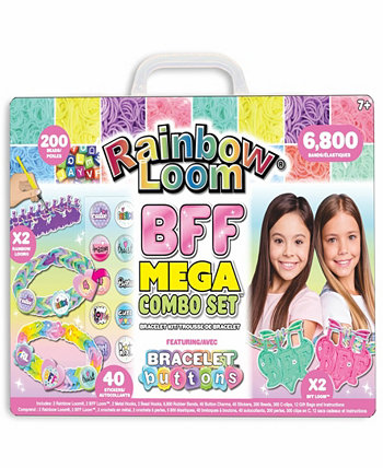 Мега-набор кнопок BFF Rainbow Loom