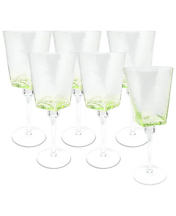 Чеканные бокалы для вина, набор из 6 шт. Vivience